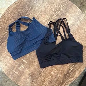 Black Sweat and milk nursing/pumping bra “reposh”